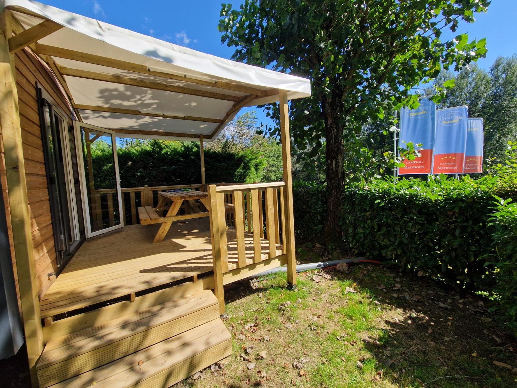 Camping Paradis Marmotel Saint-Geniez-dʼOlt 외부 사진